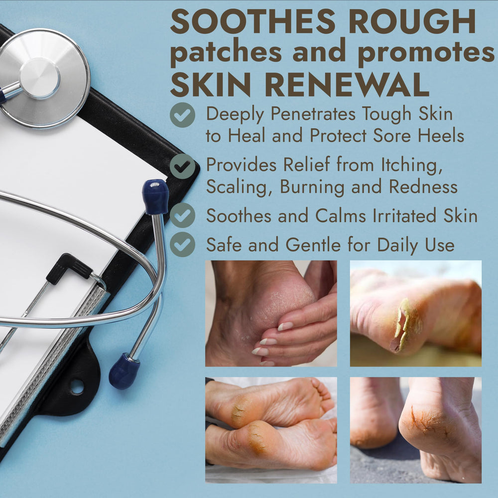 Terramed Just Think Comfort tea-tree-oil-infused formula for refreshed feet.