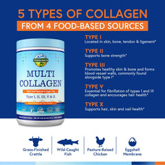 Sourced from wild-caught deep-sea fish collagen