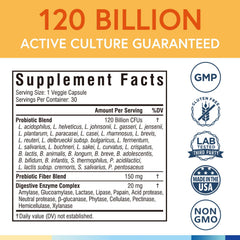 Terranics Probiotics front label