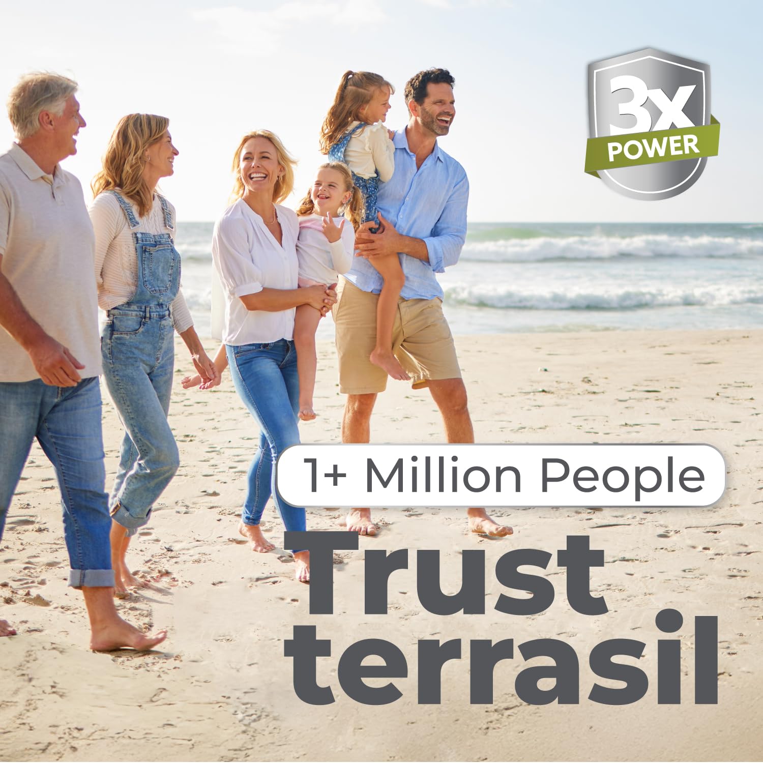 Terrasil clinical results graph hints at efficacy data and performance.