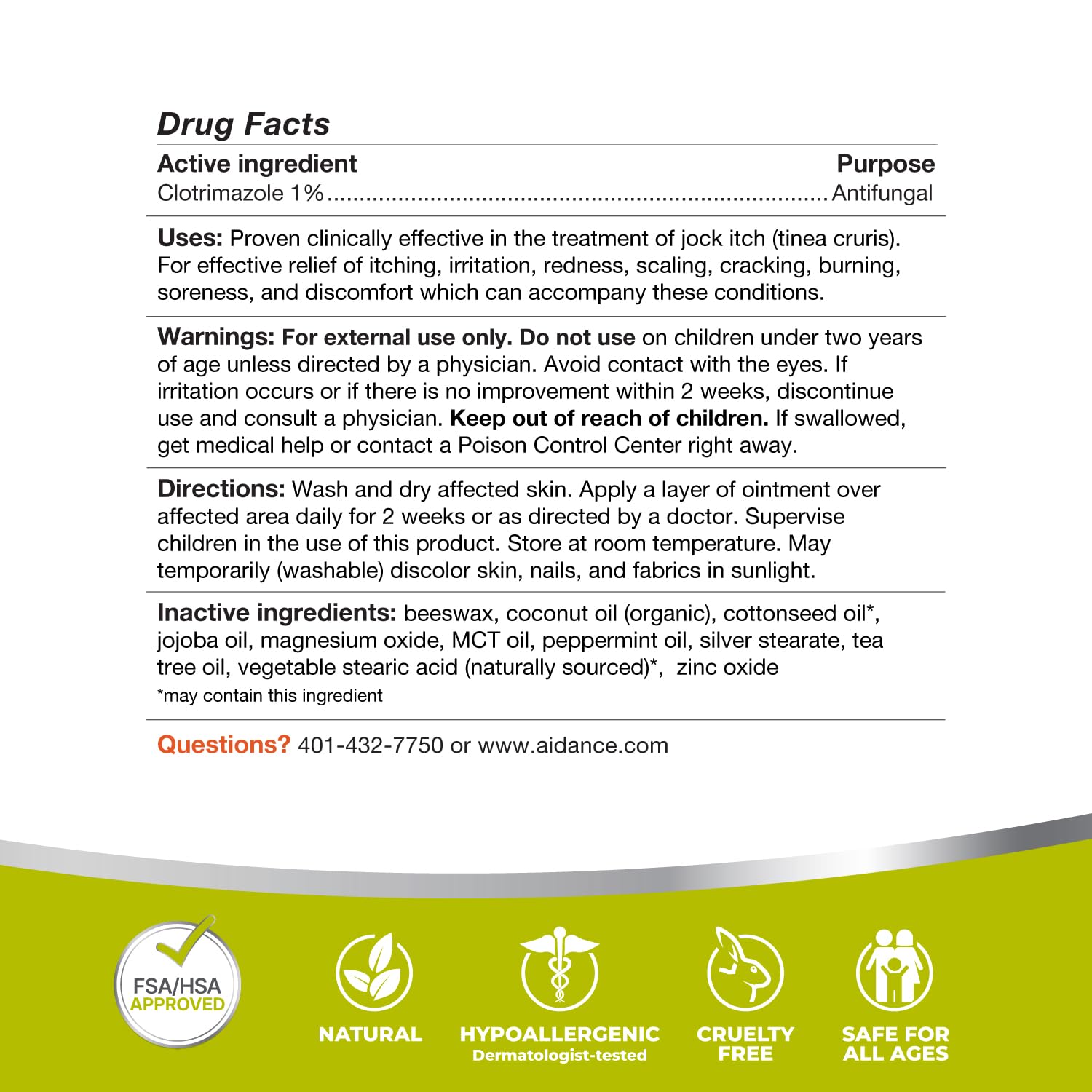 Terrasil packaging shows FSA/HSA eligibility badge.