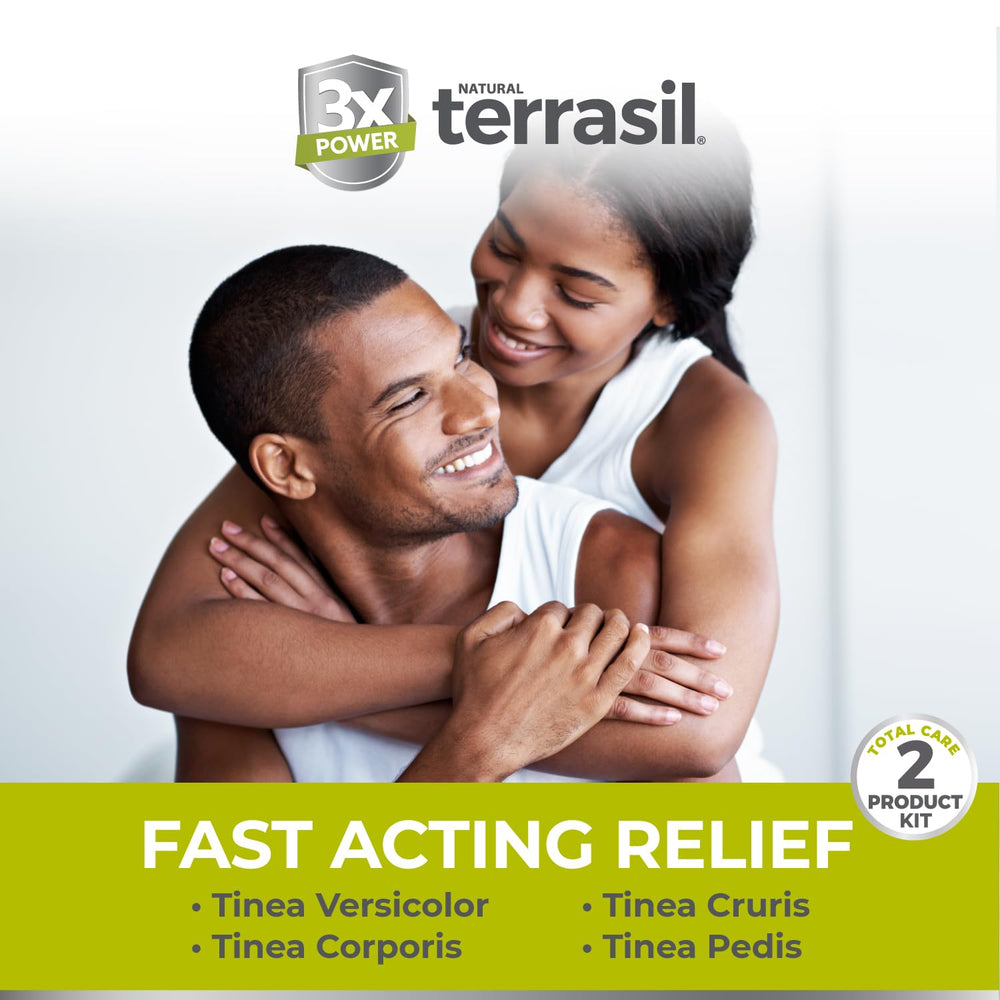 Terrasil Tinea soap bar front view for gentle cleansing and skin protection.