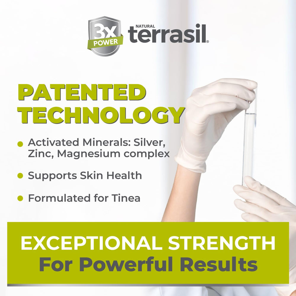 Terrasil Tinea Soap daily-use scene suggests consistent relief and gentle cleansing.