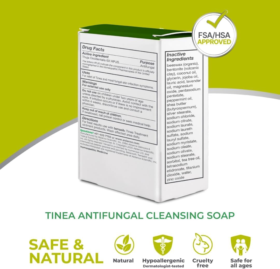 Terrasil USA-made kit with FSA/HSA eligibility notice