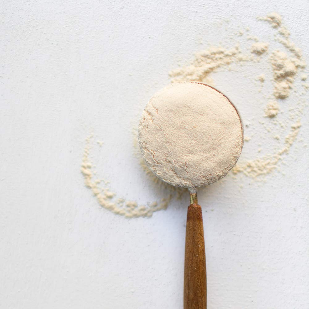 Front packaging of Terrasoul Organic Raw Maca Powder