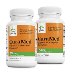 Brain health with CuraMed 750 mg curcumin