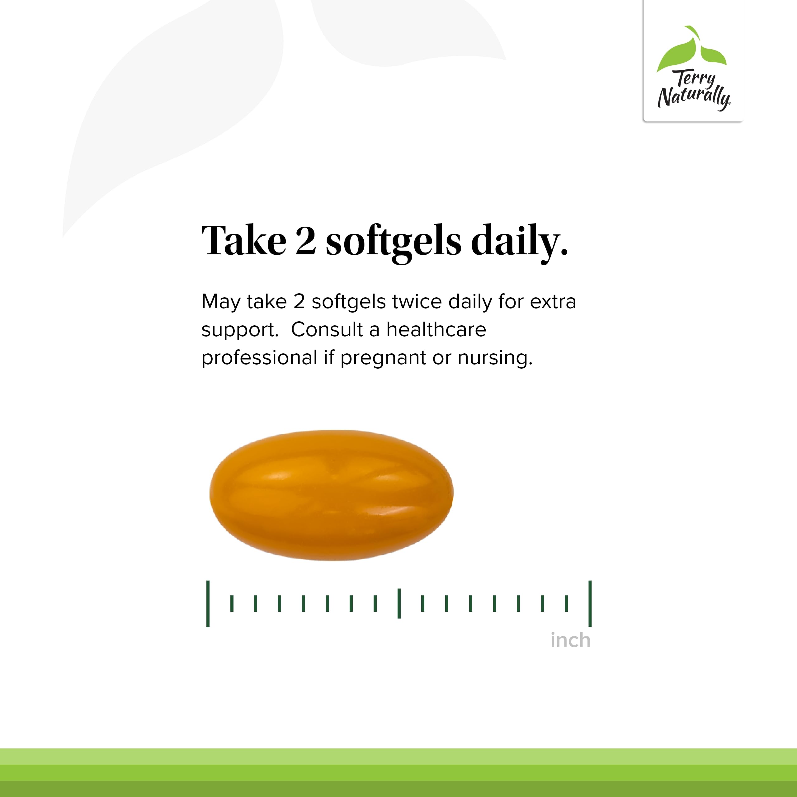 Two-pack packaging of Terry Naturally CuraMed Brain 60 softgels