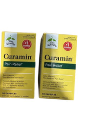 Front view of Terry Naturally Curamin bottle (Pack of 2, 60 capsules)