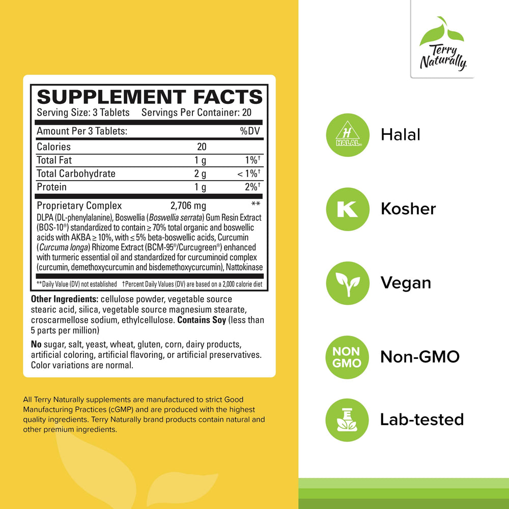 Capsules featuring curcumin and boswellia