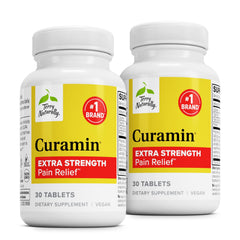 Terry Naturally Curamin Extra Strength bottle and packaging