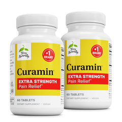 Front hero image of Terry Naturally Curamin Extra Strength with packaging