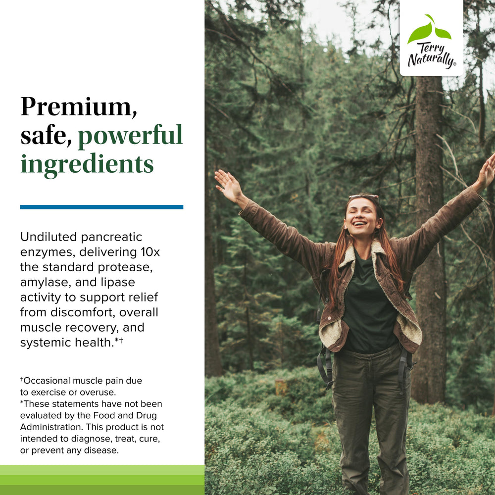 Supports protein, carbohydrate and fat breakdown