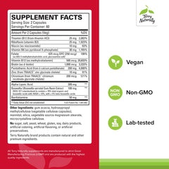 Terry Naturally Healthy Feet & Nerves capsules close-up, vegan formula for daily nerve support.