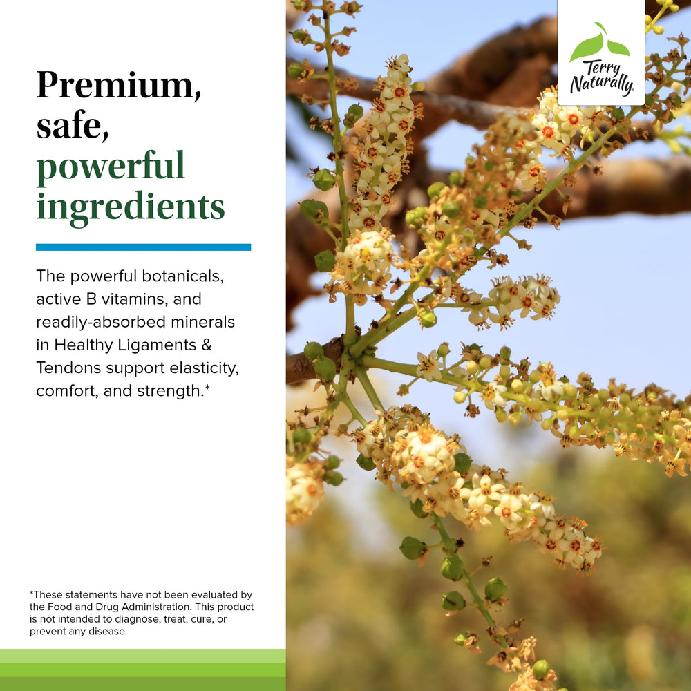Product label highlighting vitamins and minerals for collagen production