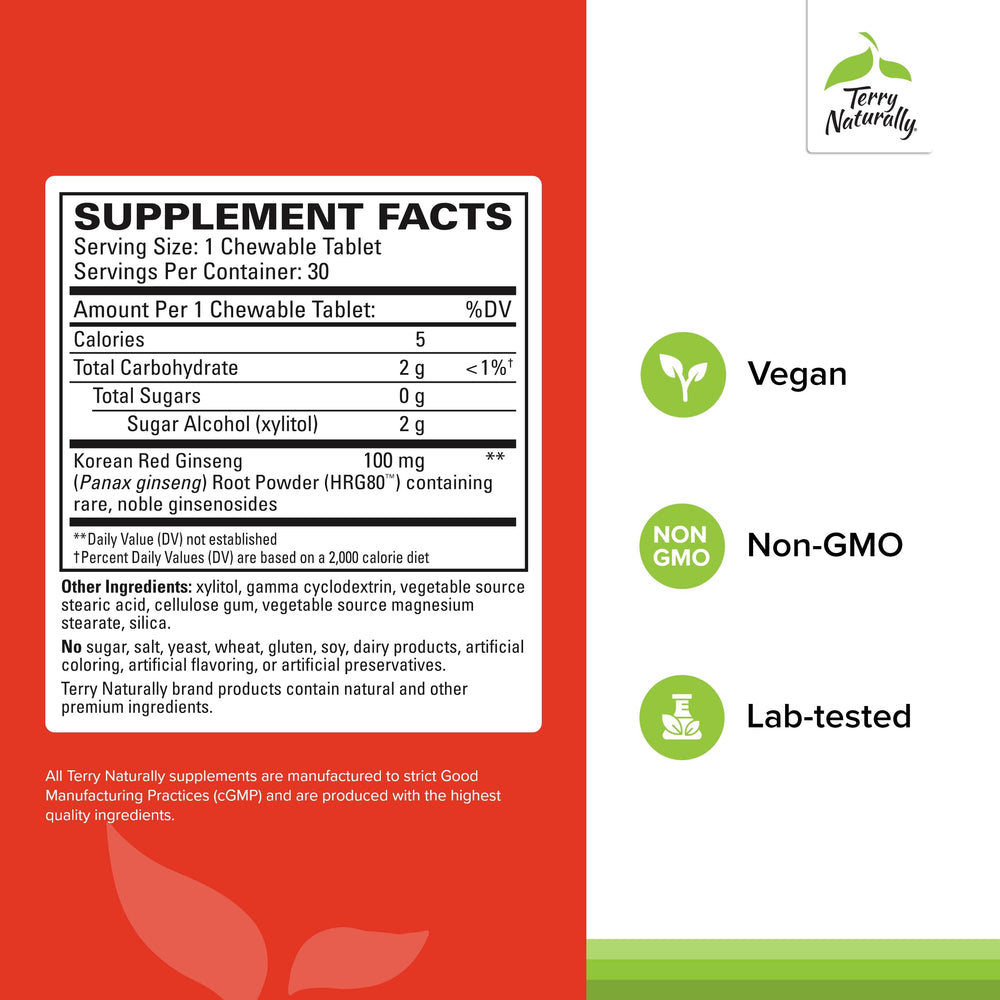 Korean Red Ginseng root powder illustration