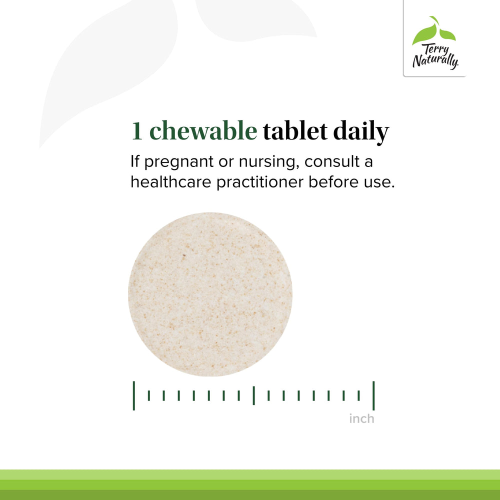 One chewable tablet from the EP300 supplement