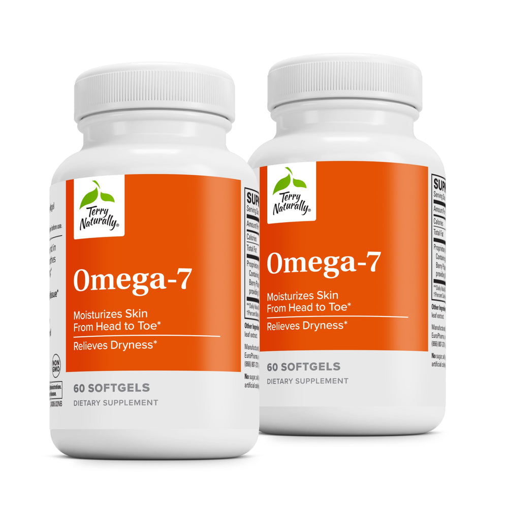 Terry Naturally Omega-7 Sea Buckthorn softgels pack of 2