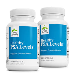 Product image showing Terry Naturally Healthy PSA Levels bottle with 60 softgels