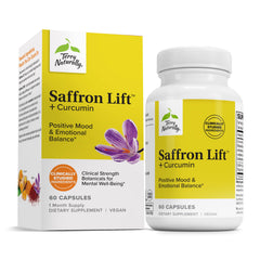 Hero image of Terry Naturally Saffron Lift + Curcumin bottle