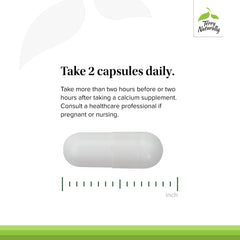 Product packaging and bottle display of Strontium supplement