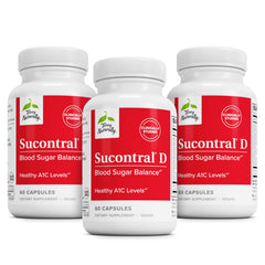 Terry Naturally Sucontral D bottle front label