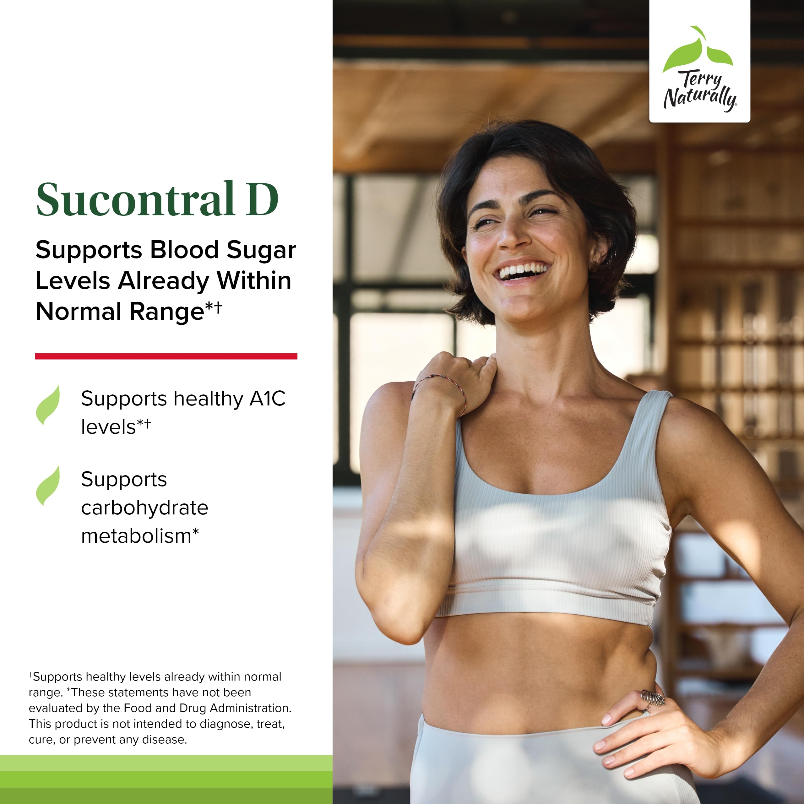 Terry Naturally Sucontral D bottle and label close-up