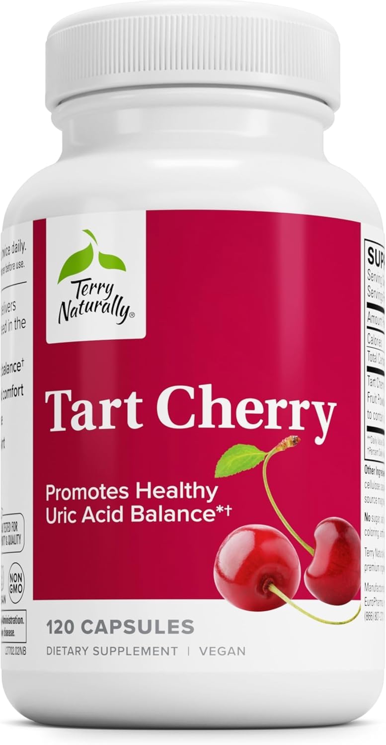 Terry Naturally Tart Cherry bottle front view