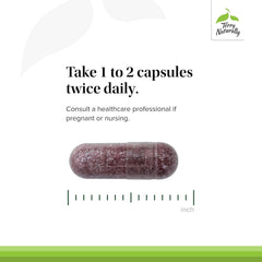 Supplement facts and Tart Cherry ingredients