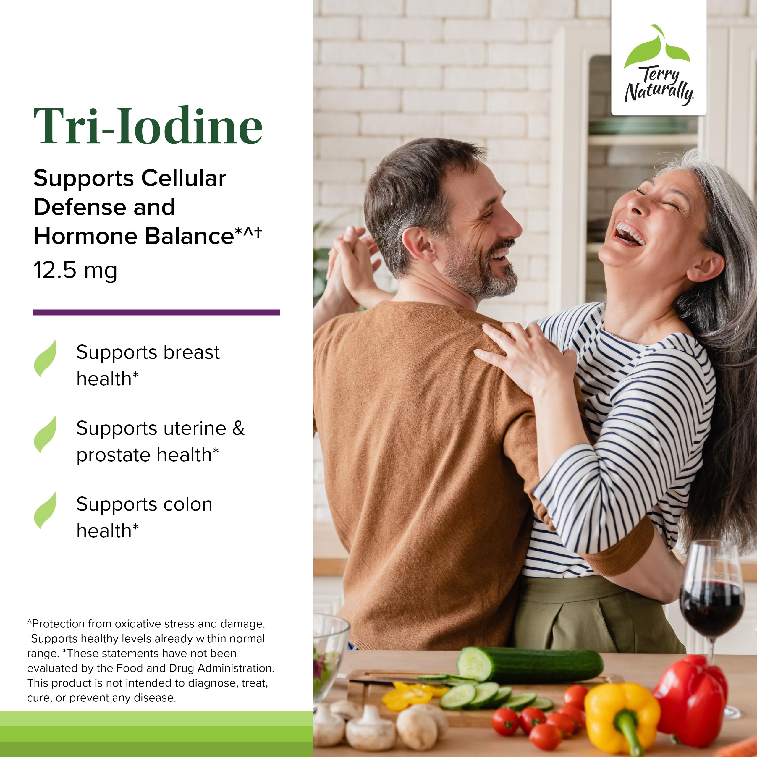 Potassium iodide and sodium iodide forms in the supplement