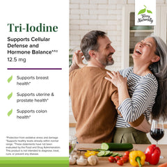 Potassium iodide and sodium iodide forms in the supplement