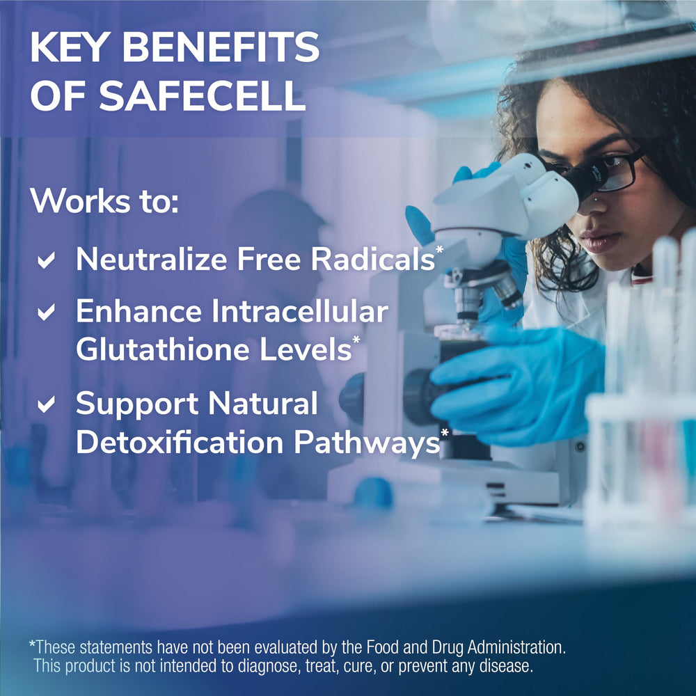 Tesseract SafeCell S-Acetyl Glutathione Supplement, 300mg, 60 Capsules ...