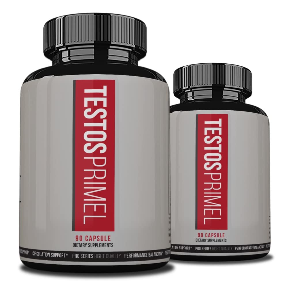 Testos Primel 2-pack Advanced Formula bottle