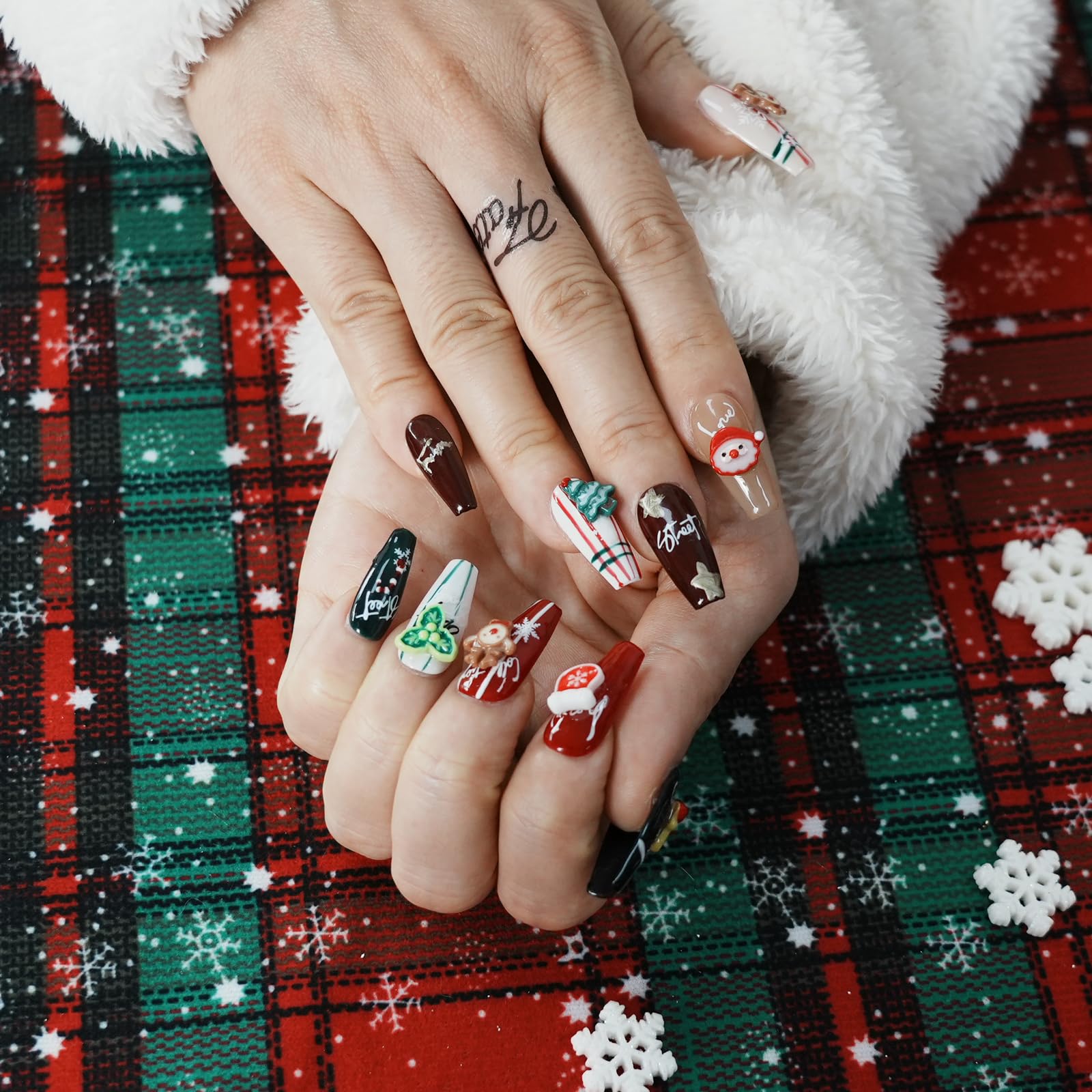 Tesytto application steps illustration guides fast at-home manicure
