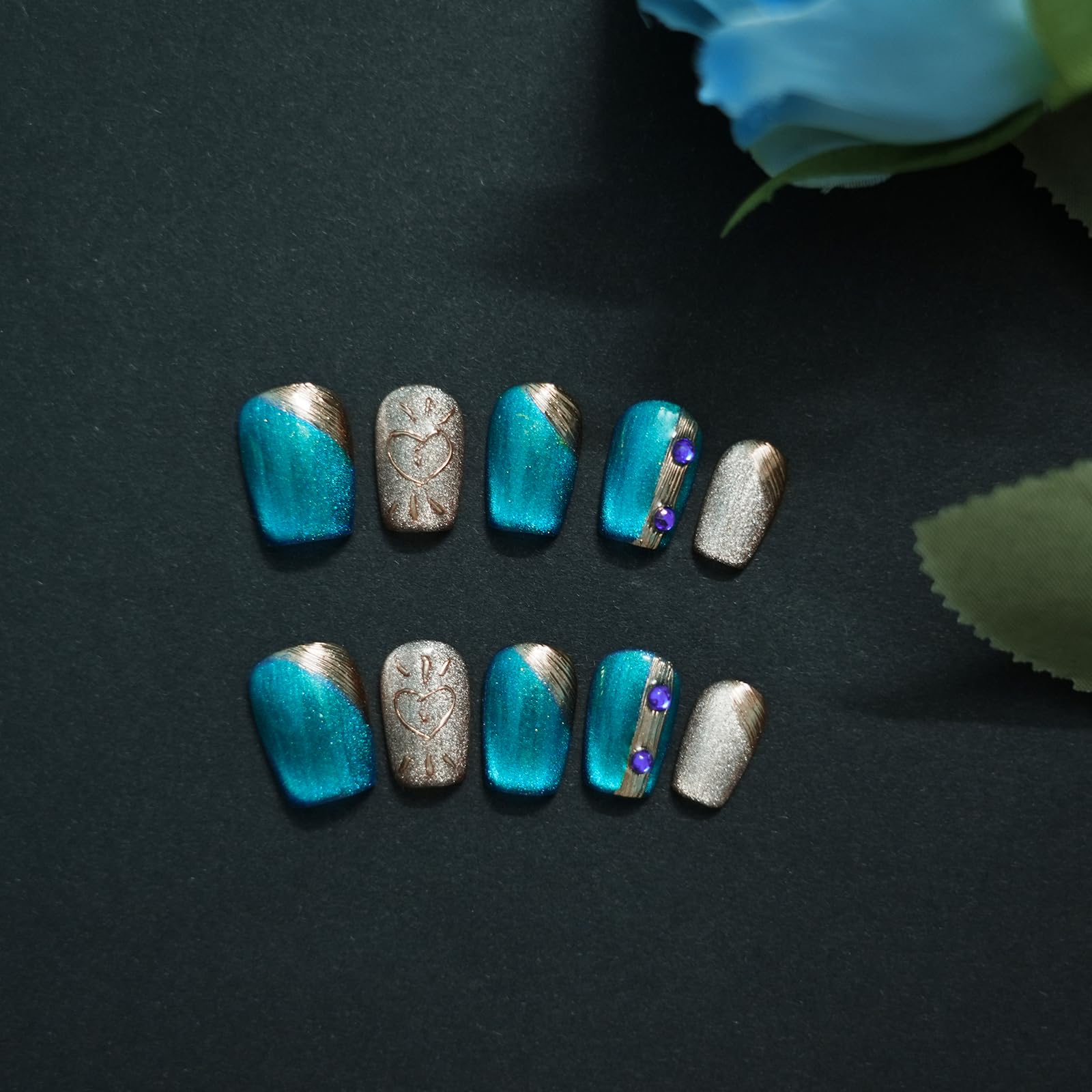 Tesytto hand-painted 3D designs showcase intricate details for special occasions