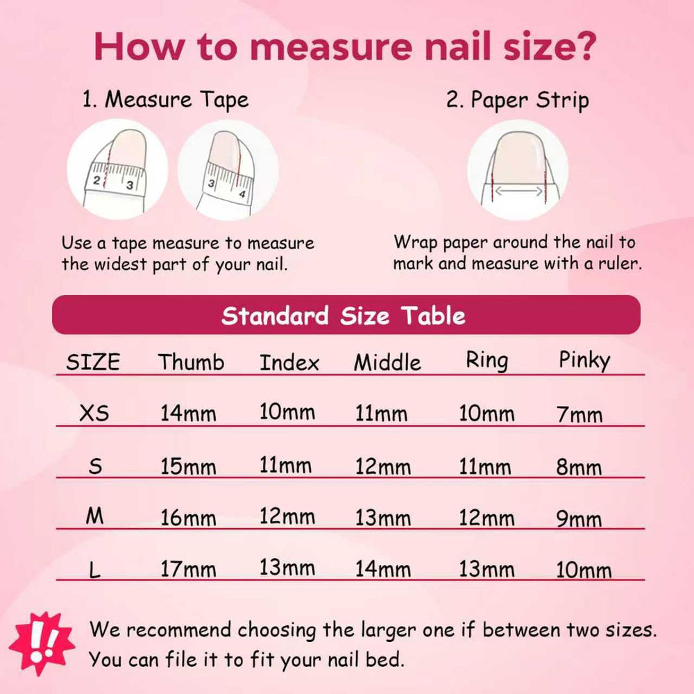 Tesytto short coffin nails offer chic, compact manicure