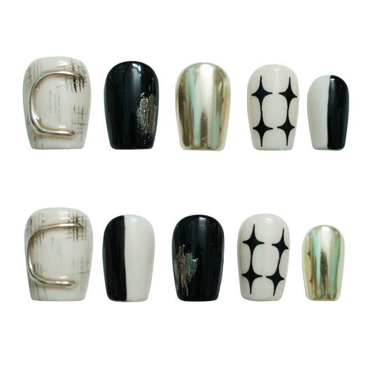 Tesytto starry glow nails offer instant glam for evening looks