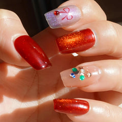Tesytto Valentine three-dimensional bow nails add delicate holiday charm