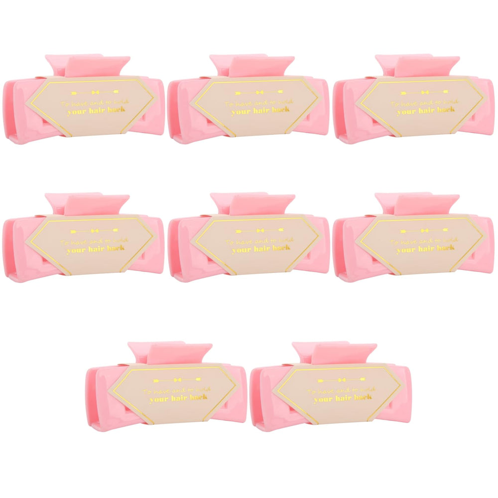 Tethzeng bridesmaid hair claw in smooth pink packaging, ideal for elegant wedding party favors
