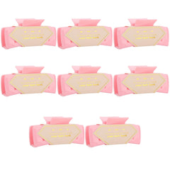 Tethzeng bridesmaid hair claw in smooth pink packaging, ideal for elegant wedding party favors