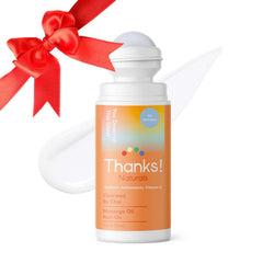 Thanks! Naturals Charmed by Chai Massage Oil Roll On bottle