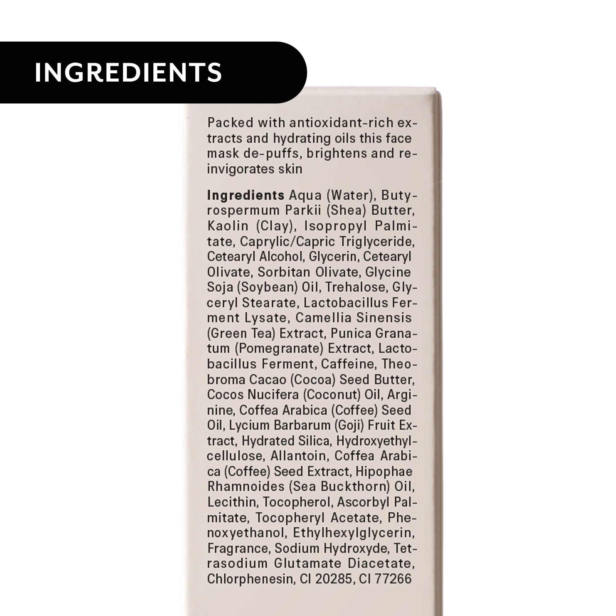 The Act Coffee Mask brings a spa-like, at-home experience.