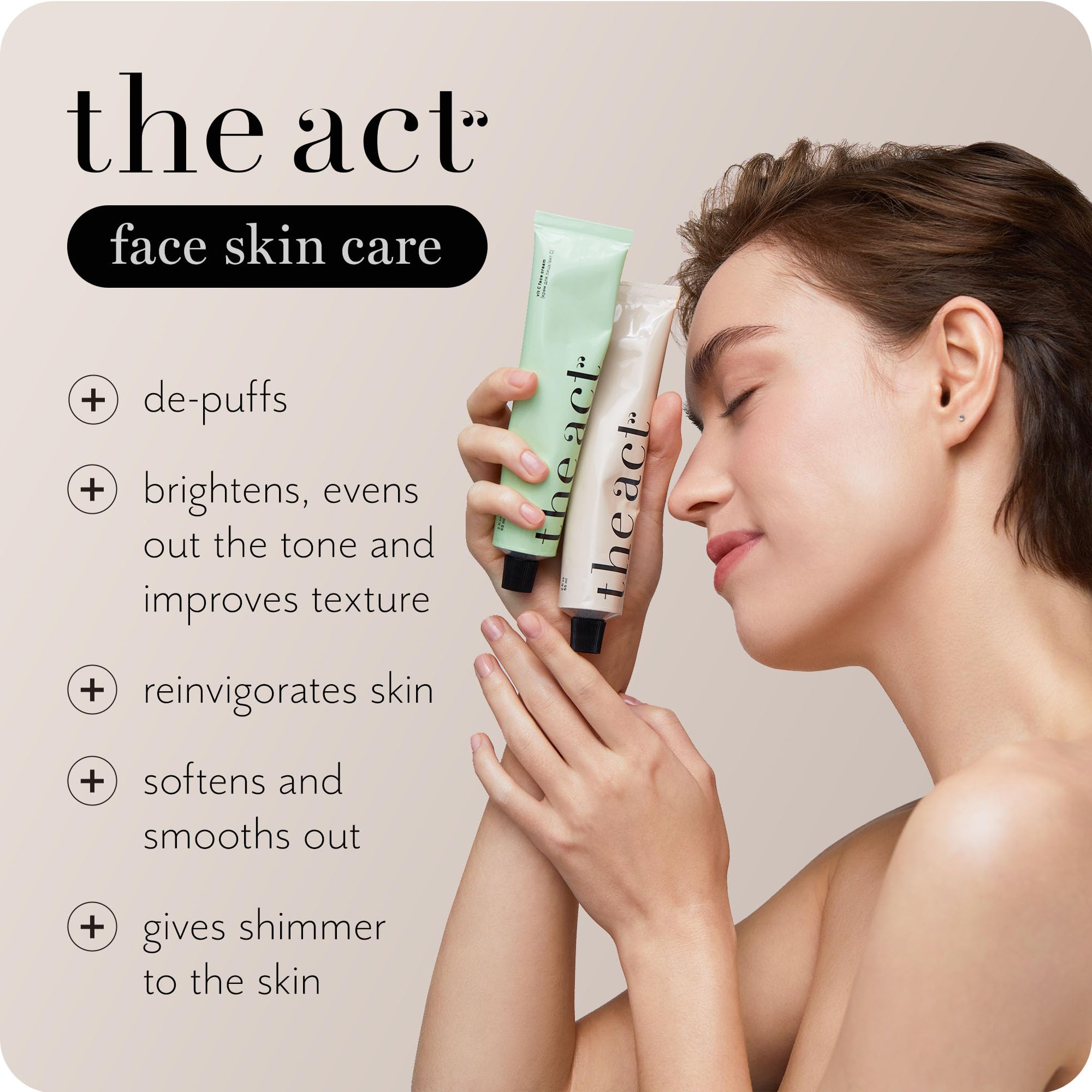 The Act Coffee Mask nourishes with cocoa, shea, and coconut oils.
