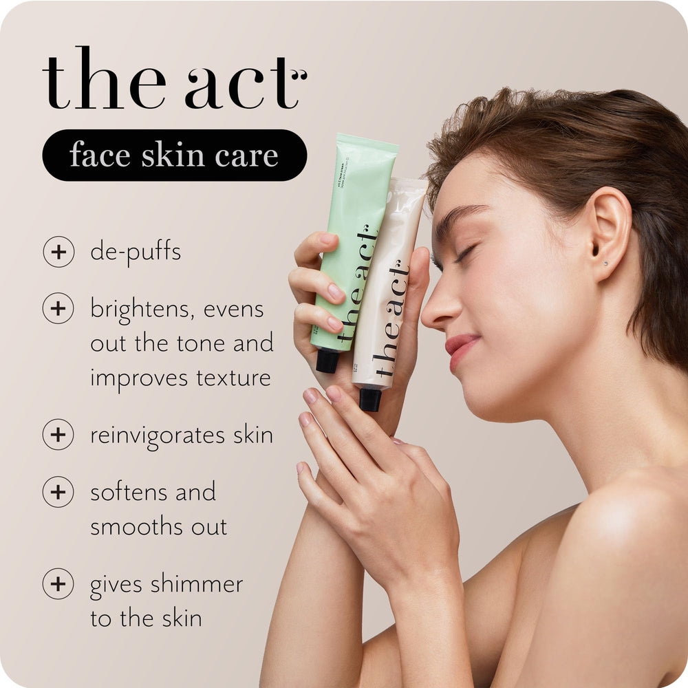 The Act Coffee Mask nourishes with cocoa, shea, and coconut oils.