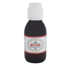 The Blessed Seed black seed oil 100ml amber glass bottle