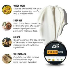 The Cut Buddy vegan cruelty-free label on packaging.