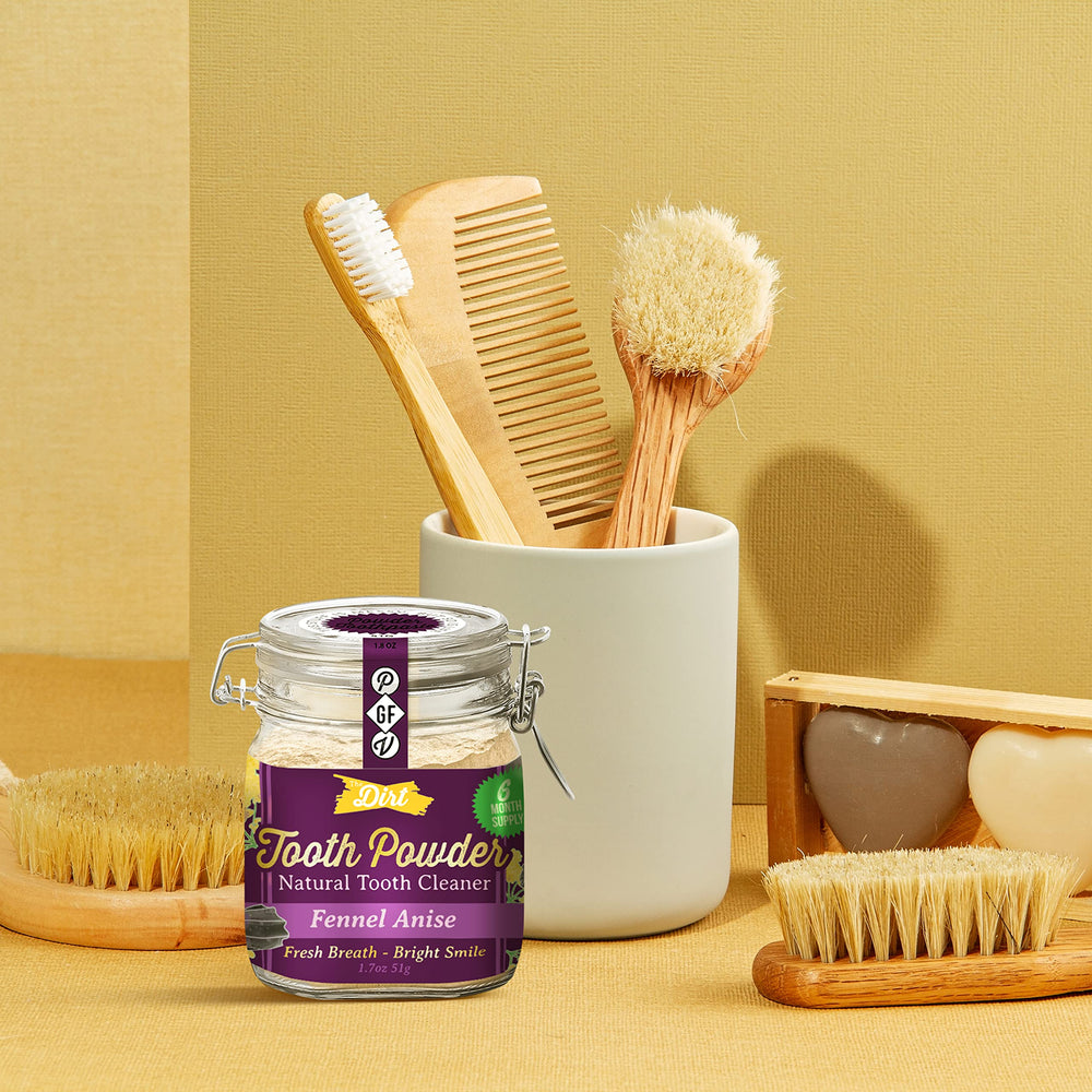 Cinna Mint flavor powder for The Dirt tooth powder