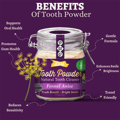 Fennel Anise flavor powder for The Dirt tooth powder
