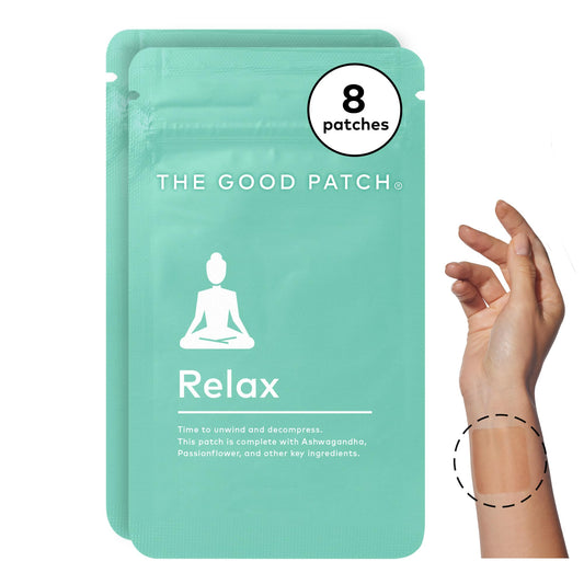 The Good Patch Relax Patches front view