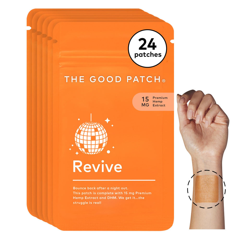 The Good Patch Revive Recovery Patch packaging