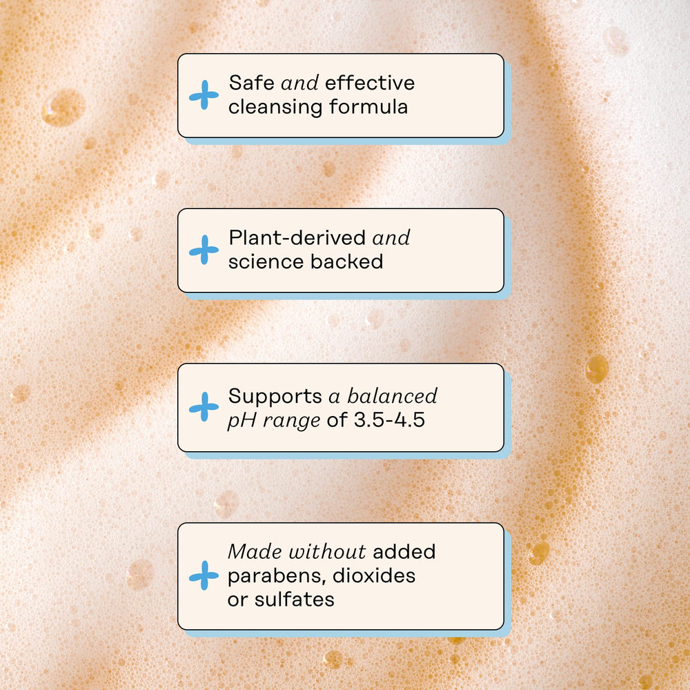 The Honey Pot Pack of 3 bottles for soft daily cleansing